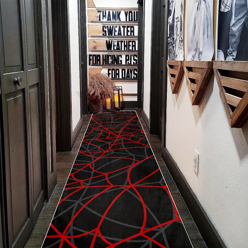 Soft Non Slip Extra Long Runner Rug