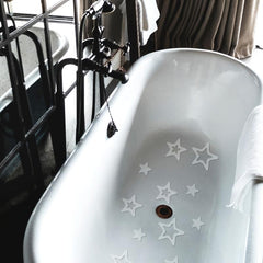 10 Clear Star Non Slip Bathtub Stickers Anti Slip Safety for Bathroom
