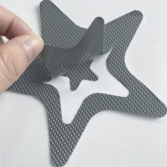 10 Clear Star Non Slip Bathtub Stickers Anti Slip Safety for Bathroom