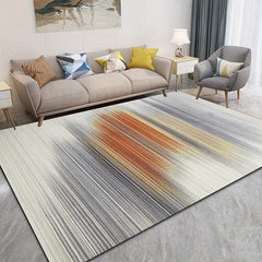 Modern Minimalist Area Rugs Soft Crystal Velvet Carpet TPR Anti slip Bottom