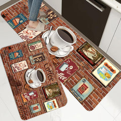 Soft Kitchen Floor Mat Non slip Waterproof Entrance Doormat
