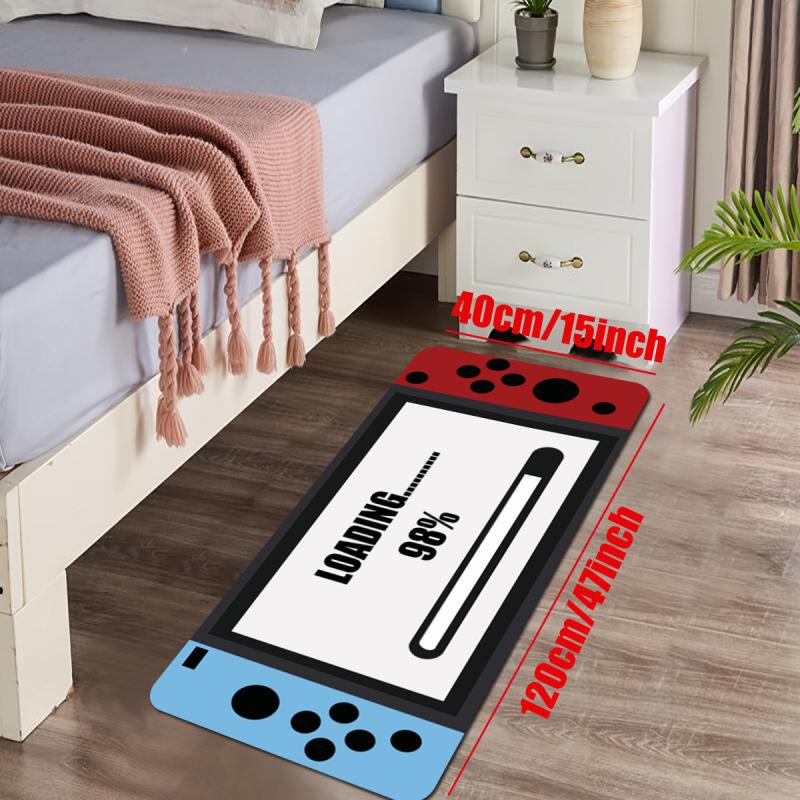 Video Gamer Area Non-slip Rug for Gaming Room Decor