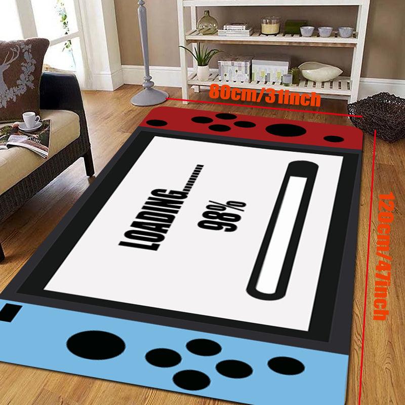 Video Gamer Area Non-slip Rug for Gaming Room Decor
