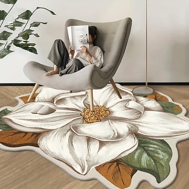 Boho Vintage Carpet Stain Resistant Non Shedding Cashmere Floor Mat