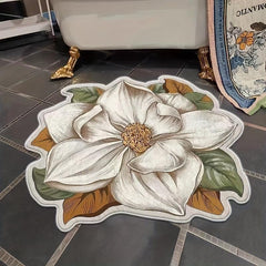 Boho Vintage Carpet Stain Resistant Non Shedding Cashmere Floor Mat