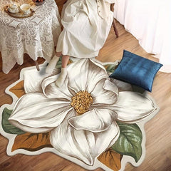 Boho Vintage Carpet Stain Resistant Non Shedding Cashmere Floor Mat