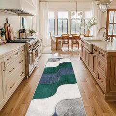 2'X10' Runner Rug Geometric Laundry Kitchen Mat Non Slip Machine Washable