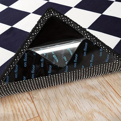 12pcs Triangle Rug Grippers Non Slip Carpet Double Sided Stickers