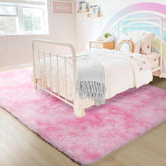 Soft Fluffy Rugs For Girls Bedroom - Large Fuzzy Shag Area Rug