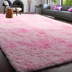 Soft Fluffy Rugs For Girls Bedroom - Large Fuzzy Shag Area Rug