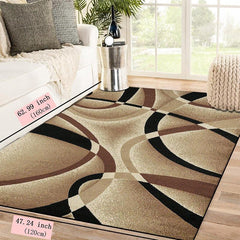 Abstract Art Pattern Rug Modern Style Floor Mat for Home Decoration