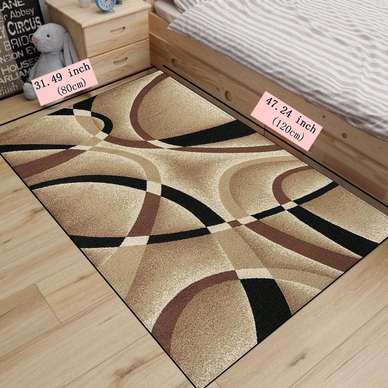 Abstract Art Pattern Rug Modern Style Floor Mat for Home Decoration
