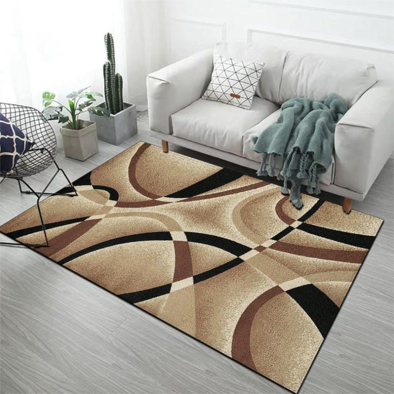 Abstract Art Pattern Rug Modern Style Floor Mat for Home Decoration