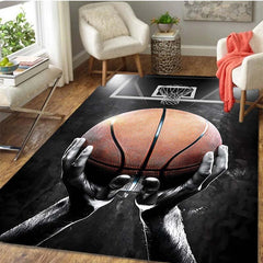 Basketball Dream Art Print Rug Non-slip Floor Mat