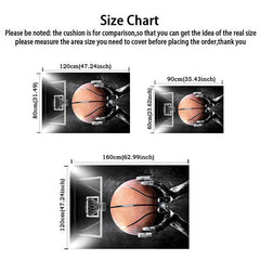 Basketball Dream Art Print Rug Non-slip Floor Mat