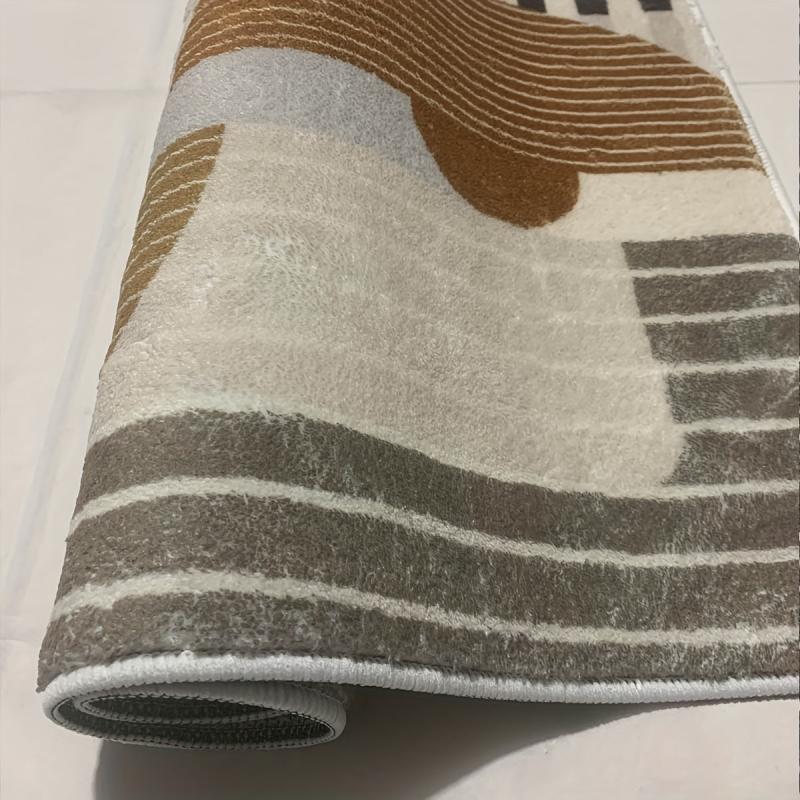 Geometric Bedroom Rug Non-Slip Floor Mat Living Room Area Rug