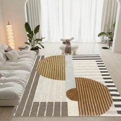 Geometric Bedroom Rug Non-Slip Floor Mat Living Room Area Rug