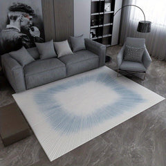 Modern Abstract Area Rugs Soft Crystal Velvet Carpet With TPR Anti-slip Bottom