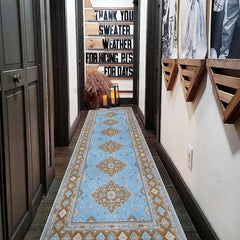 Washable Runner Rug 60x96 Non Slip Rubber Backing Soft Kitchen Hallway Runner