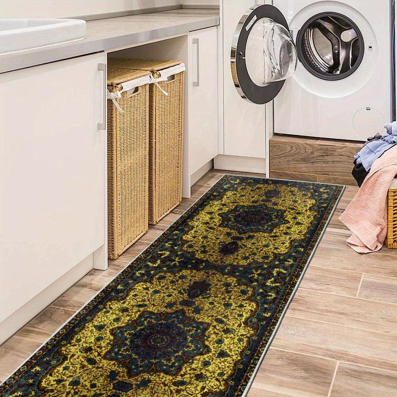 Boho Persian 2'X10' Runner Rugs Vintage Abstract Laundry Room Rugs
