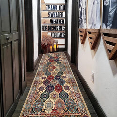 Vintage Persian Hallway Runner Rug Washable Non Slip Kitchen Rug