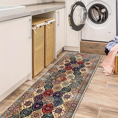 Vintage Persian Hallway Runner Rug Washable Non Slip Kitchen Rug