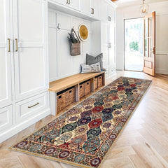 Vintage Persian Hallway Runner Rug Washable Non Slip Kitchen Rug