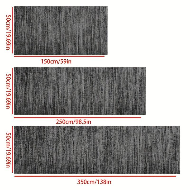 Soft Fluffy Absorbent Rug Runner Non Slip Hallway Faux Wool Rug