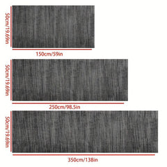 Soft Fluffy Absorbent Rug Runner Non Slip Hallway Faux Wool Rug