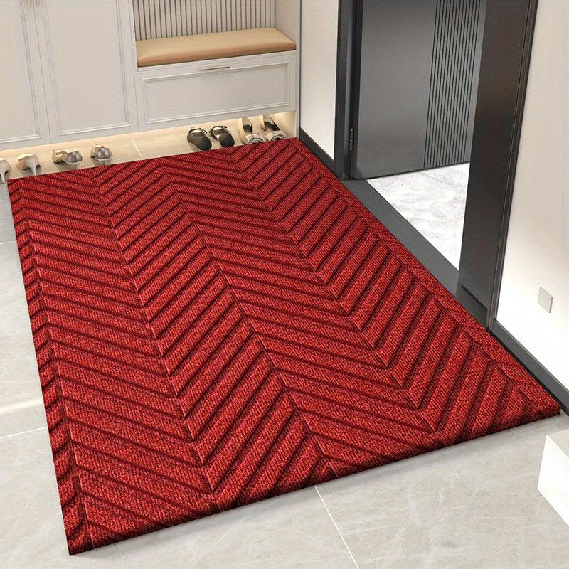 Heavy Duty Indoor Doormat Low Pile Entryway Rug Door Mats Non Slip Rubber
