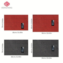Heavy Duty Indoor Doormat Low Pile Entryway Rug Door Mats Non Slip Rubber