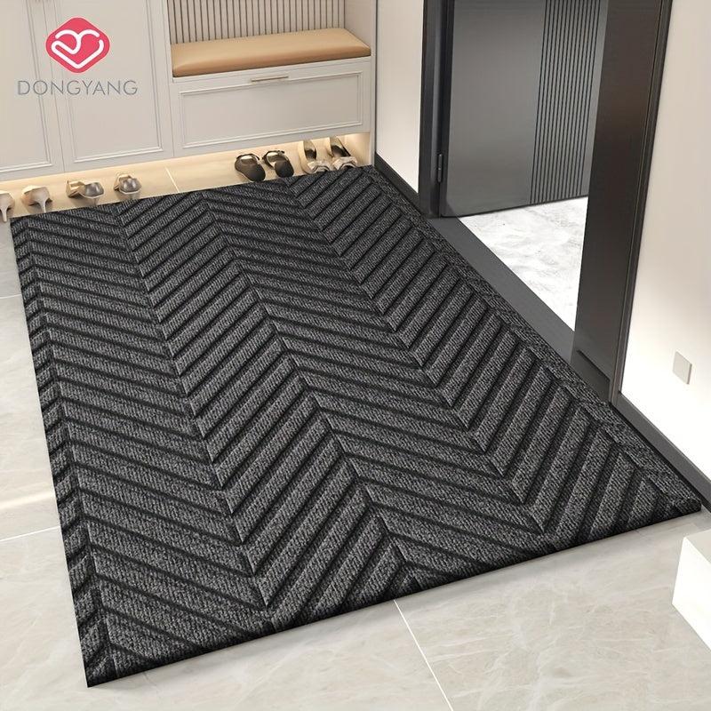 Heavy Duty Indoor Doormat Low Pile Entryway Rug Door Mats Non Slip Rubber