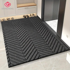 Heavy Duty Indoor Doormat Low Pile Entryway Rug Door Mats Non Slip Rubber