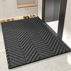 Heavy Duty Indoor Doormat Low Pile Entryway Rug Door Mats Non Slip Rubber