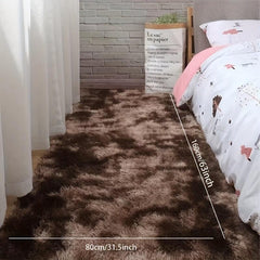 Soft Plush Shaggy Area Rugs Fluffy Floor Carpet Bedroom Living Room Bedside Rugs