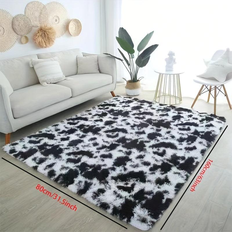 Soft Plush Shaggy Area Rugs Fluffy Floor Carpet Bedroom Living Room Bedside Rugs