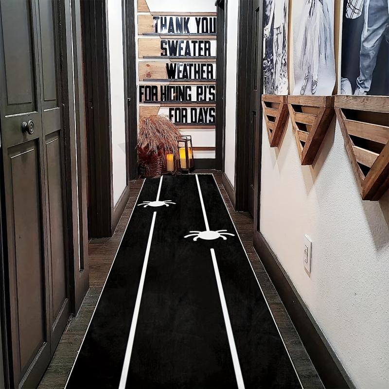 Soft Long Runner Rug Non Slip Washable Stair Carpet Runner