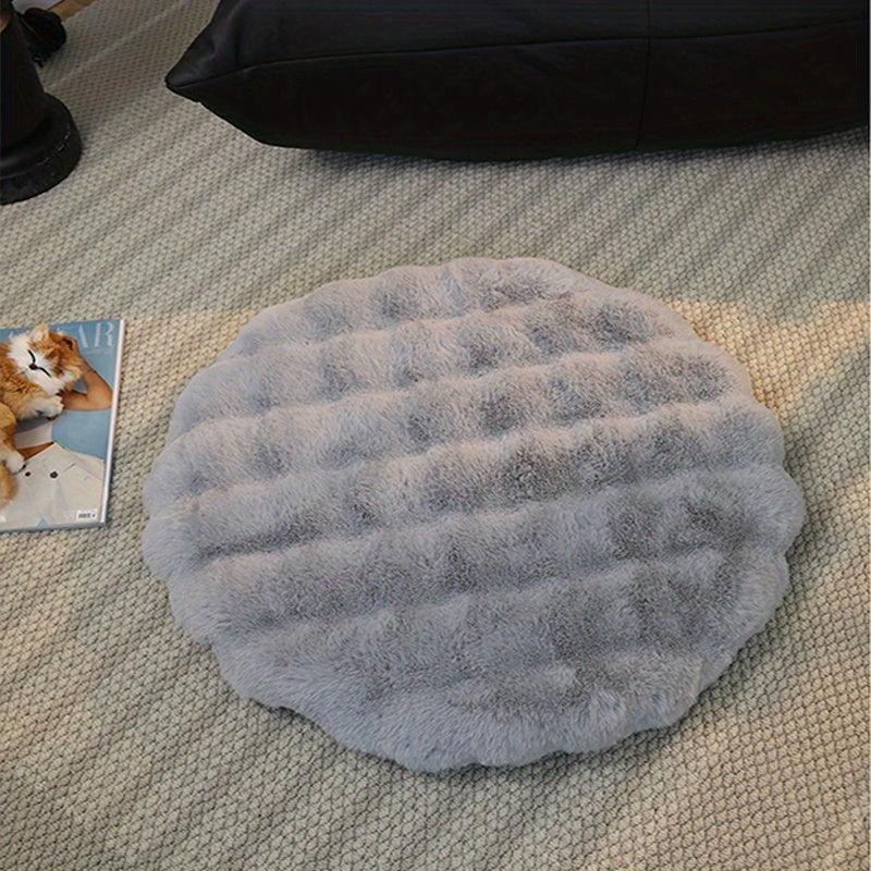 Soft Fuzzy Round Rug Fluffy Area Rug Christmas Plush Shaggy Carpet