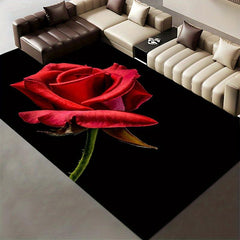 Large Modern Flower Area Rugs Floral Carpet Easy to Maintain
