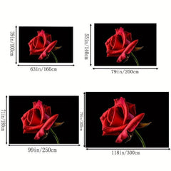 Large Modern Flower Area Rugs Floral Carpet Easy to Maintain