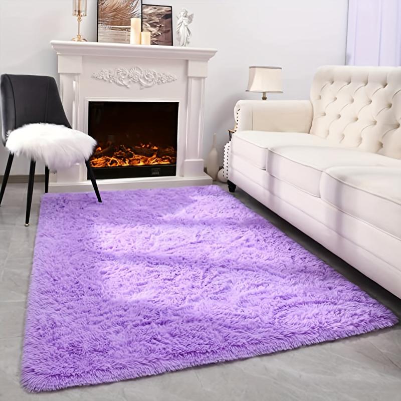 Soft Fluffy Area Rug Large Living Room Bedroom Carpet