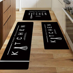 Soft Kitchen Mat Anti Slip Polyester Carpet Absorbent Bath Mat
