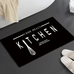 Soft Kitchen Mat Anti Slip Polyester Carpet Absorbent Bath Mat