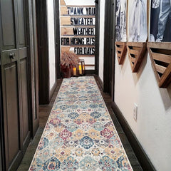 Long Oriental Hallway Rug Runner Soft Non Slip Washable Stair Carpet