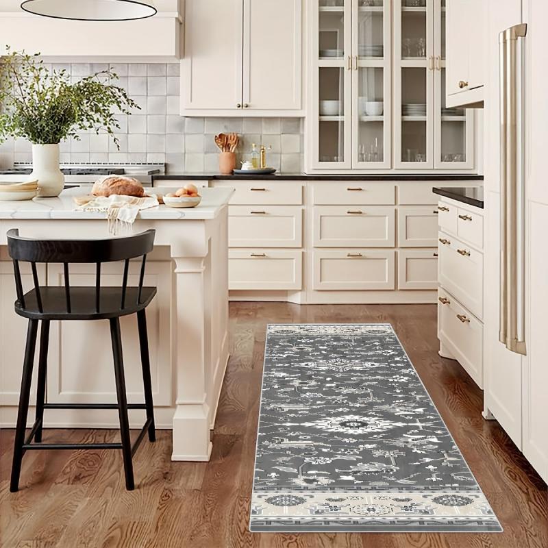 Soft 2'X10' Runner Rug Non Slip Washable Stair Carpet Hallway Kitchen Mat