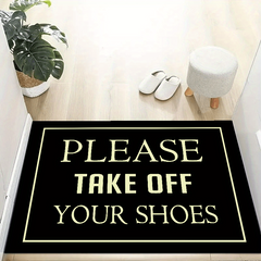 Funny Saying Entrance Door Carpet Non Slip Bathroom Floor Mat