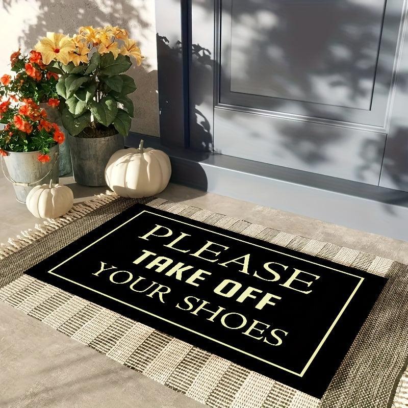 Funny Saying Entrance Door Carpet Non Slip Bathroom Floor Mat