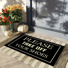 Funny Saying Entrance Door Carpet Non Slip Bathroom Floor Mat