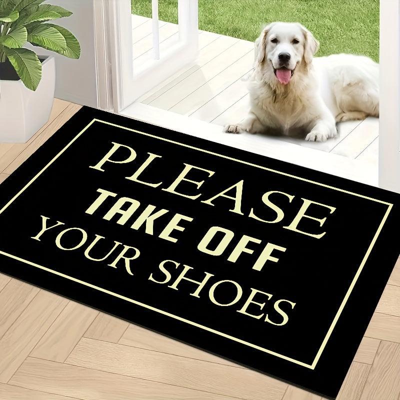 Funny Saying Entrance Door Carpet Non Slip Bathroom Floor Mat