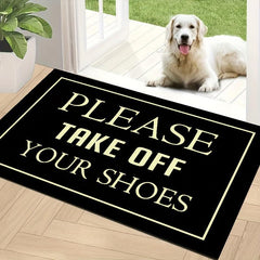 Funny Saying Entrance Door Carpet Non Slip Bathroom Floor Mat
